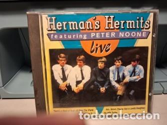 CDs de m&uacute;sica: CD HERMAN&acute;S HERMITS LIVE ( CON PETER NOONE) - Foto 1