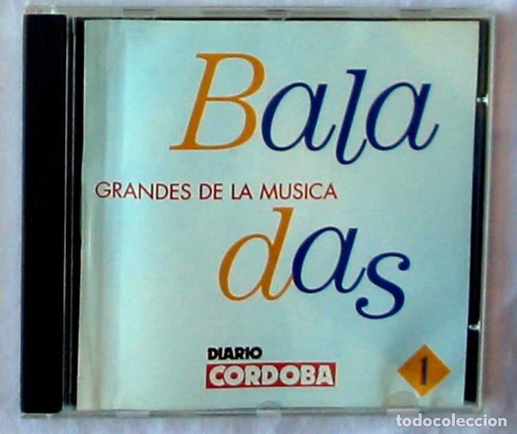 CD de M&uacute;sica: BALADAS / GRANDES DE LA M&Uacute;SICA - CD EN CAJA - DIARIO C&Oacute;RDOBA - VER DESCRIPCI&Oacute;N Y FOTOS