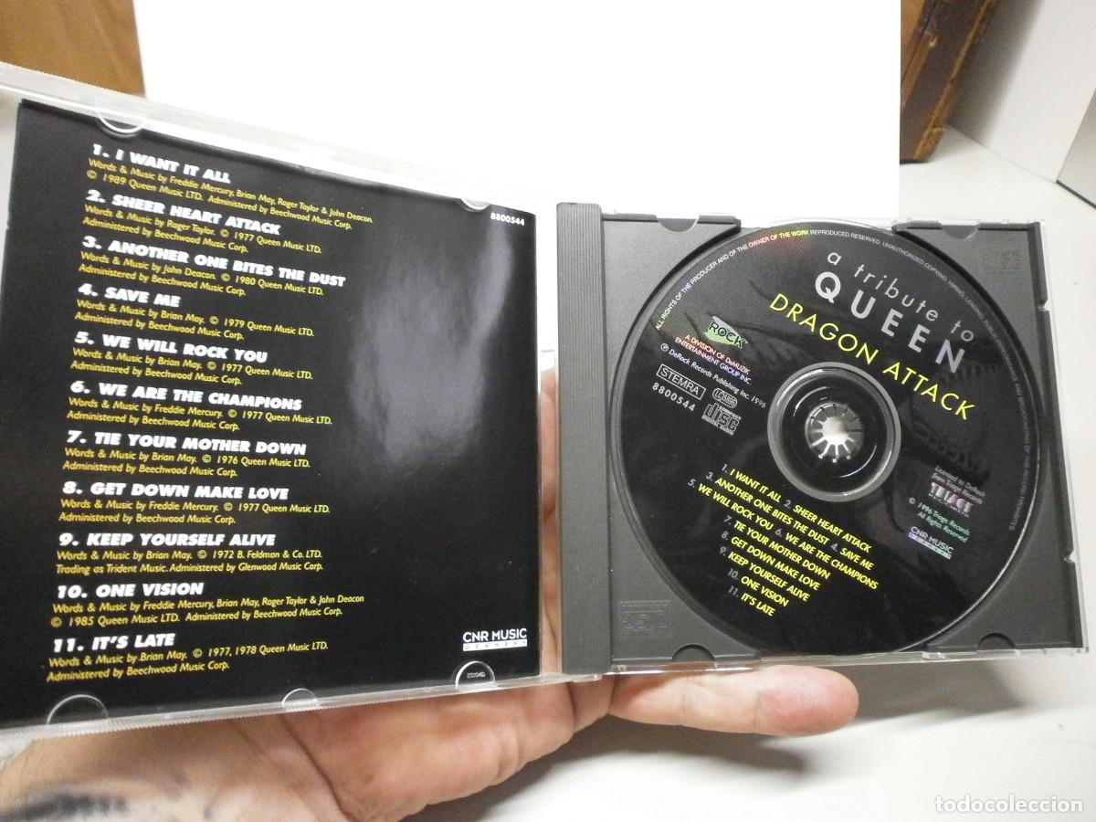 CDs de m&uacute;sica: cd a trubute to queen dragon attack - Foto 2