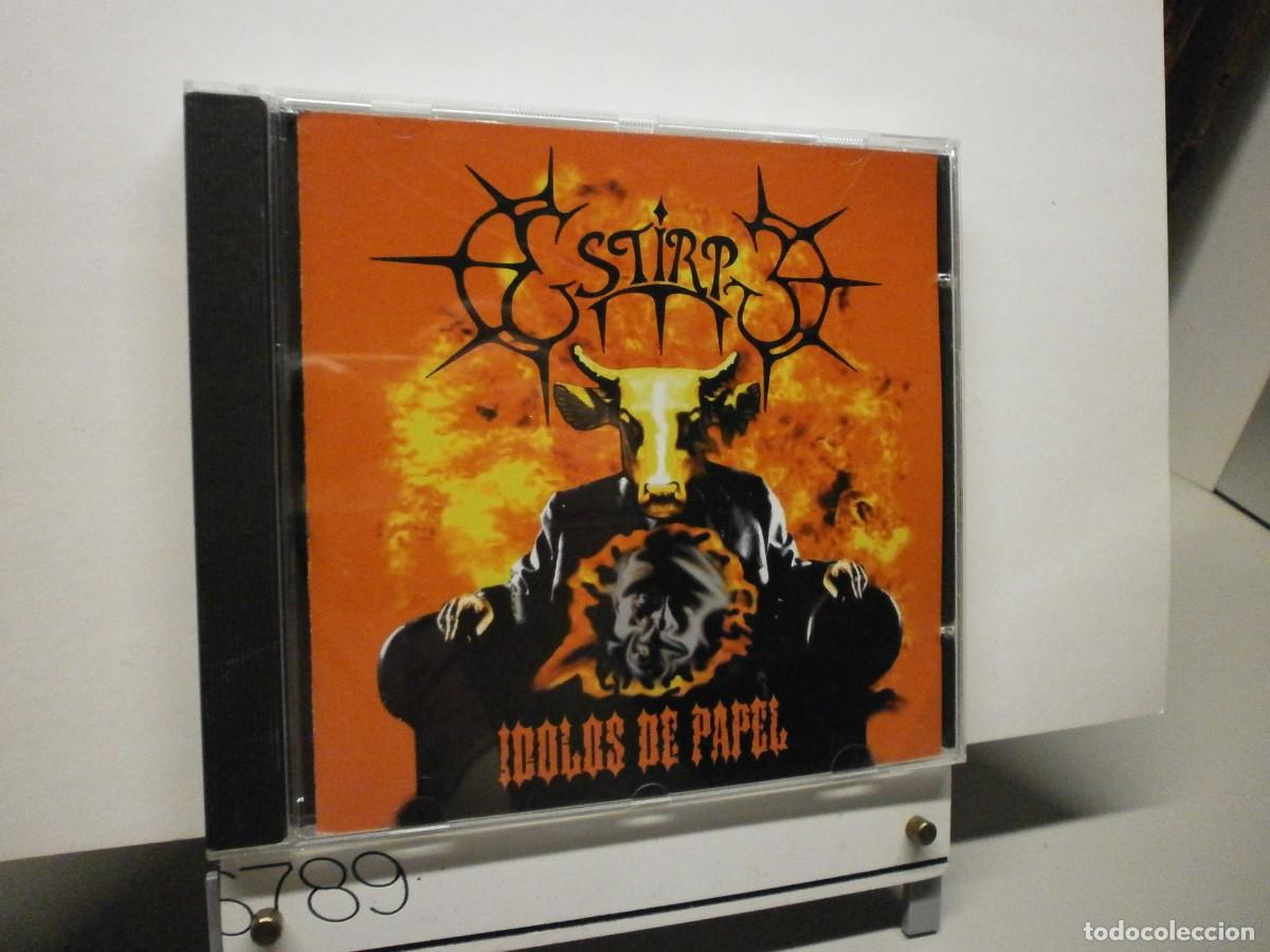 CDs de m&uacute;sica: cd estirpe idolos de papel