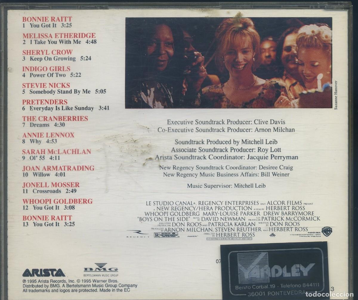 CDs de m&uacute;sica: Boys on the Side (David Newman) - Foto 2