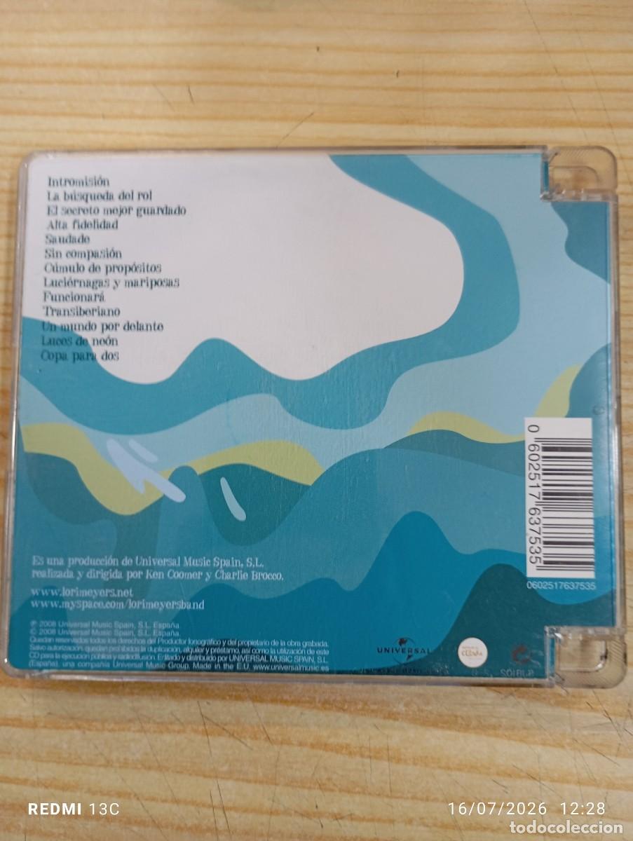 CDs de m&uacute;sica: CD - Lori Meyers - Cronolanea - 2008 - Foto 4