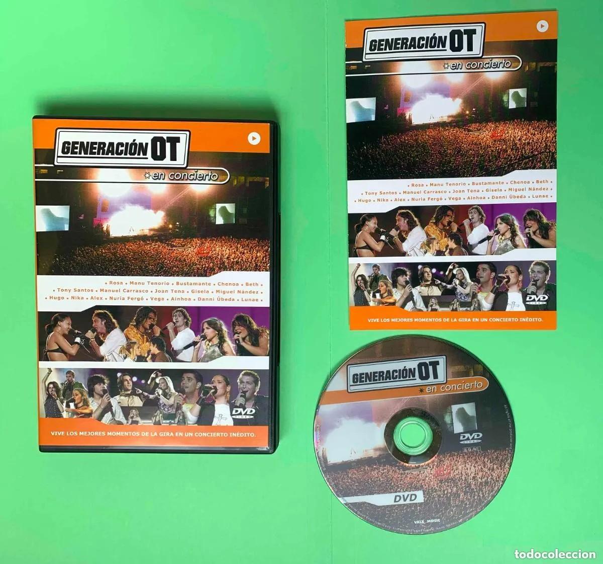 CDs de m&uacute;sica: GENERACION OT. EN CONCIERTO-SPAIN-DVD
