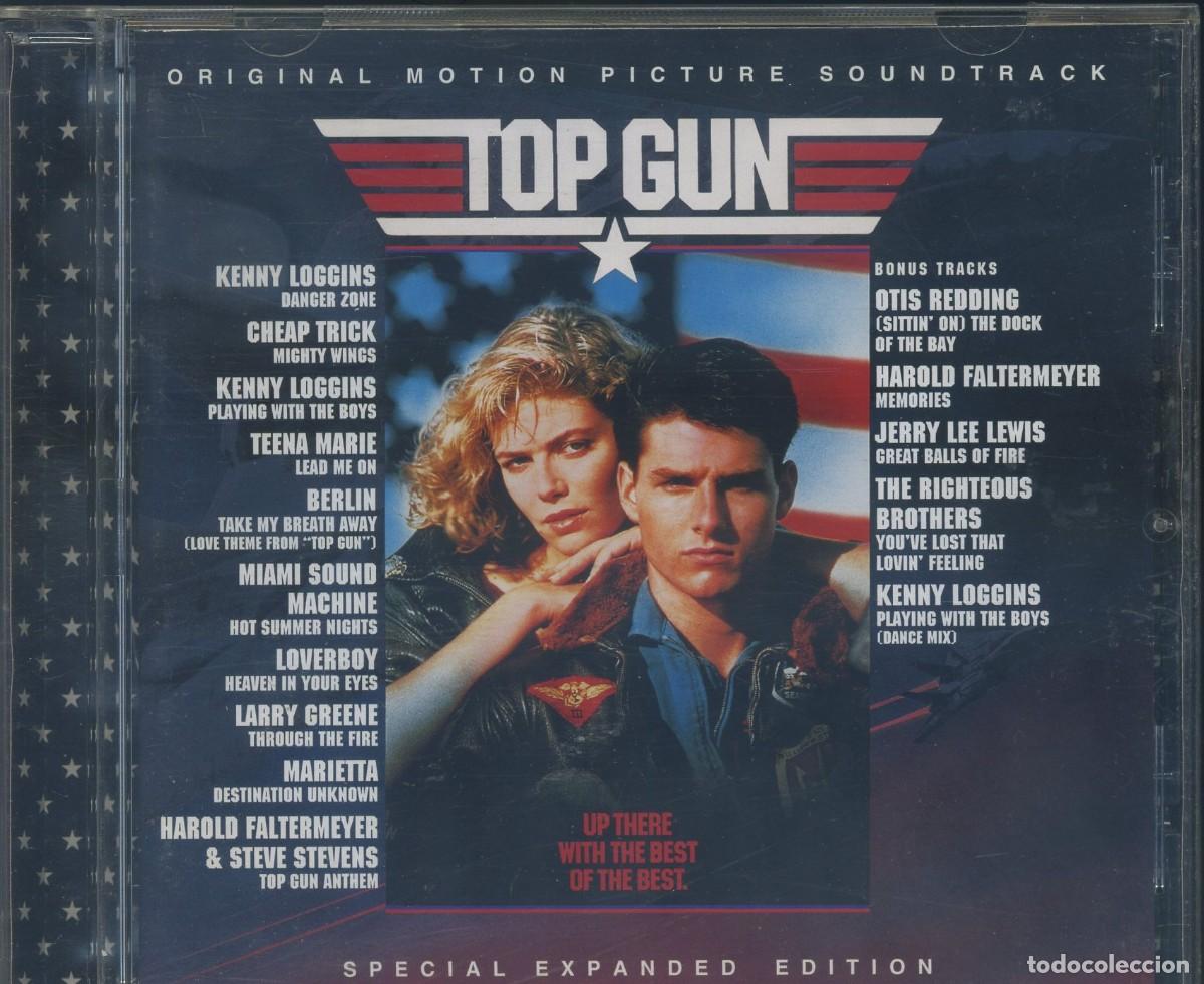 CDs de m&uacute;sica: Top Gun (&Iacute;dolos del aire) edici&oacute;n extendida - Foto 1