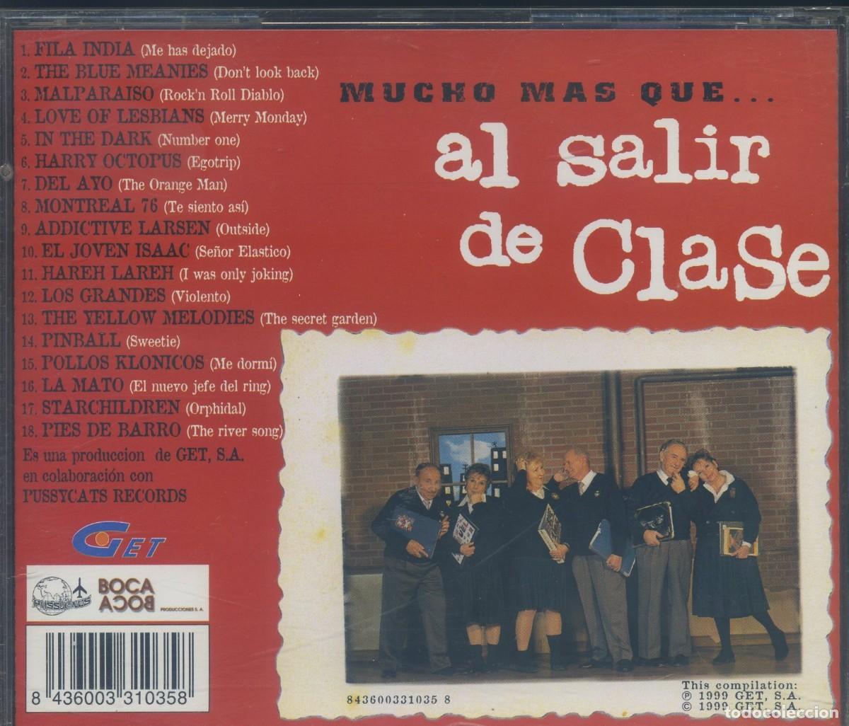 CDs de m&uacute;sica: Mucho m&aacute;s que... Al salir de clase - Foto 2