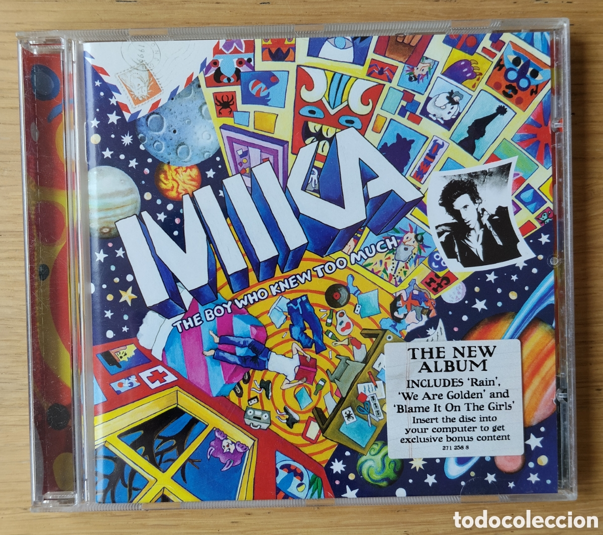 CDs de m&uacute;sica: MIKA: &rdquo;THE BOY WHO KNEW TOO MUCH&rdquo; CD 2009 - POP