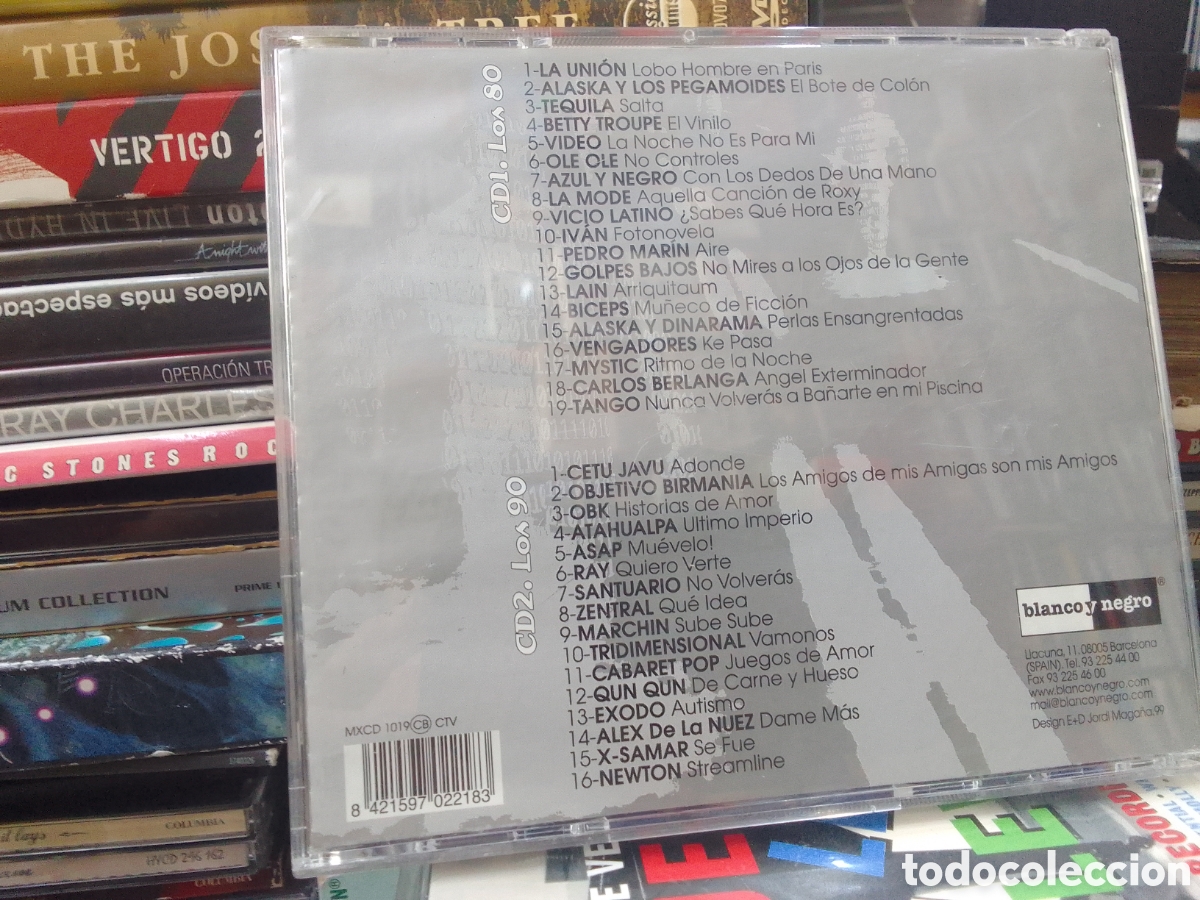 CDs de m&uacute;sica: Los n&uacute;meros 1,del tecno pop espa&ntilde;ol,2 cds - Foto 2