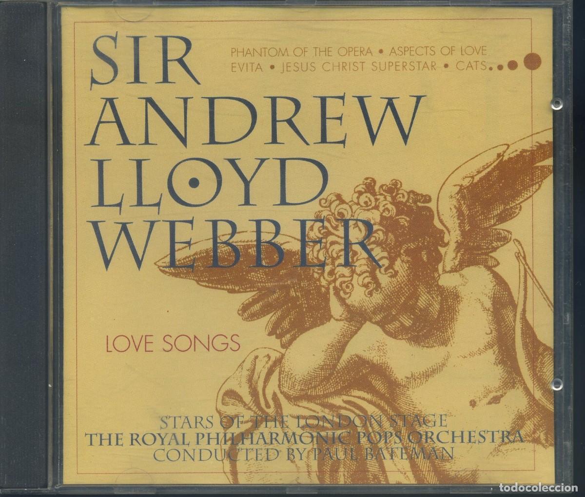 CDs de m&uacute;sica: Sir Andrew Lloyd Webber: Love Songs