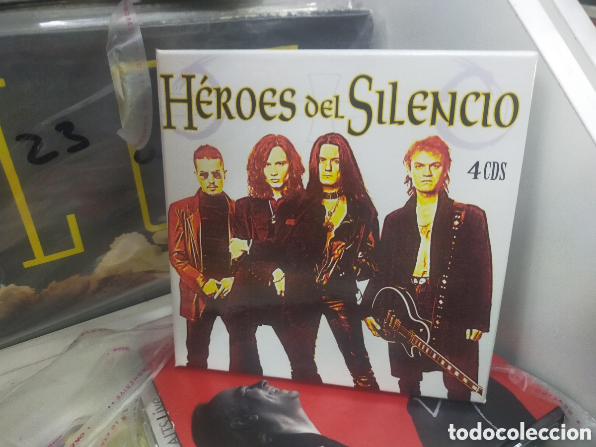 CDs de m&uacute;sica: H&eacute;roes del silencio caja box 4 cd's + libreto 1999