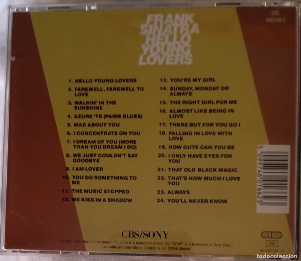 CDs de m&uacute;sica: Frank Sinatra &ndash; Hello Young Lovers - Foto 2