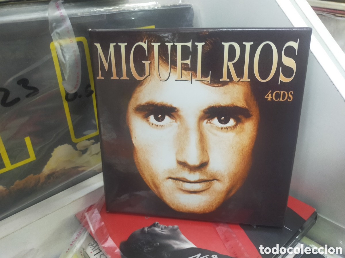 CDs de m&uacute;sica: Miguel r&iacute;os caja box 4 cd's + libreto 1999
