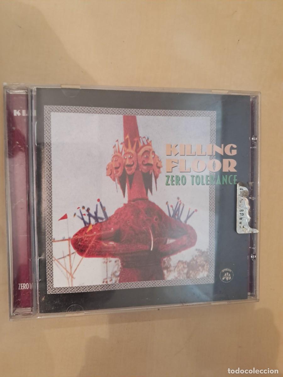 CDs de m&uacute;sica: Killing Floor , Zero Tolerance , CD 2004 Italy , Impecable. Hard Rock Blues - Foto 1