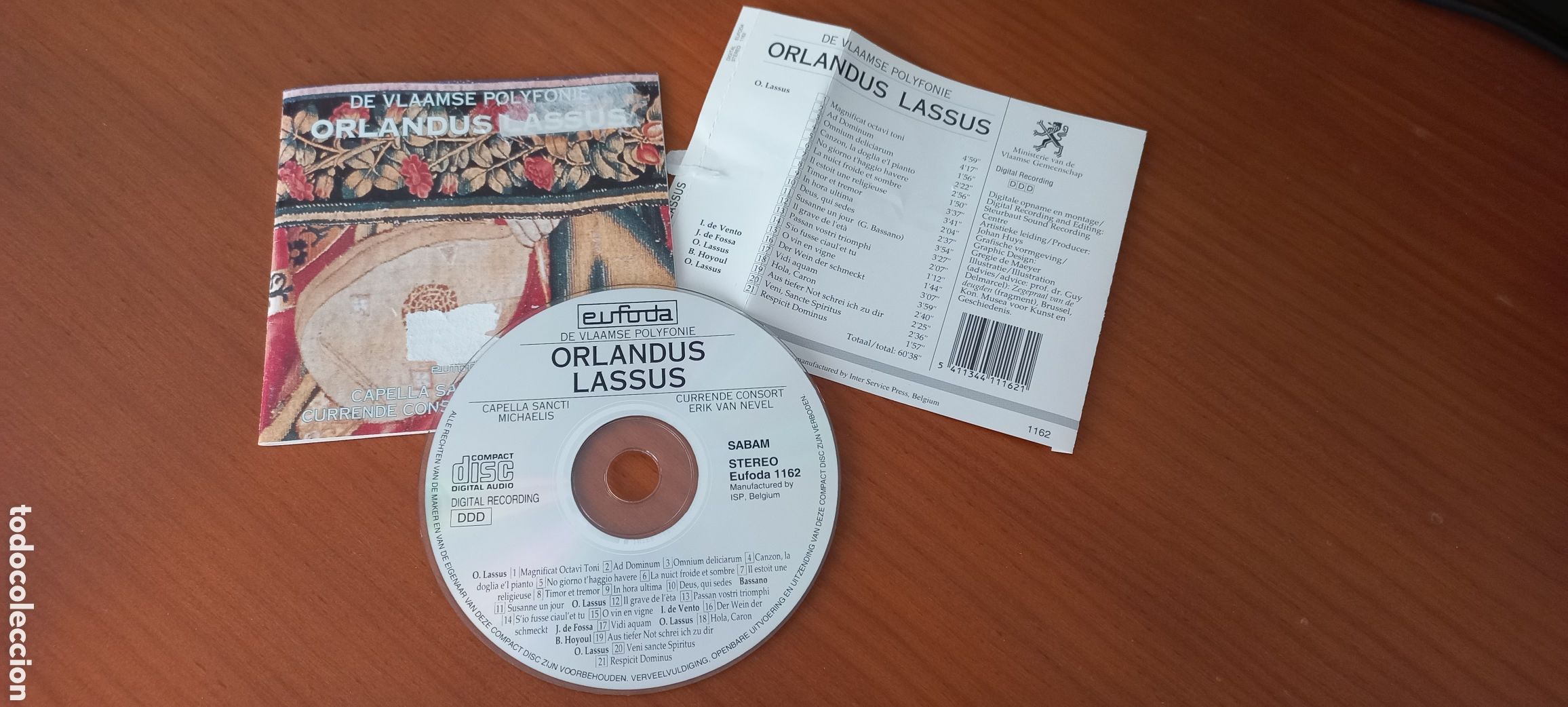 CDs de m&uacute;sica: Orlandus Lassus De Vlaamse Polyfonie