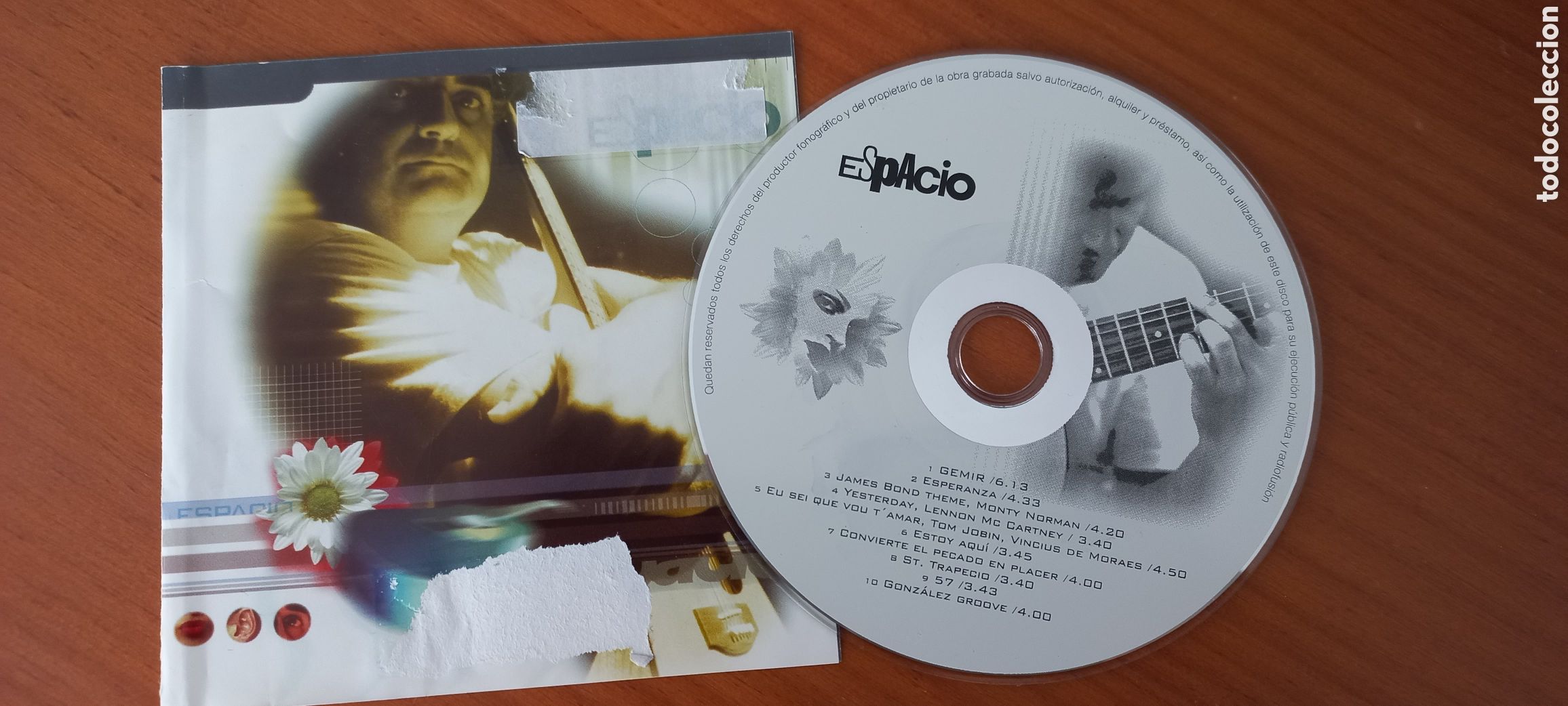 CDs de m&uacute;sica: Espacio Gemir + 9 temas Thomas Lorenzo, Johnny Branchizio et alia