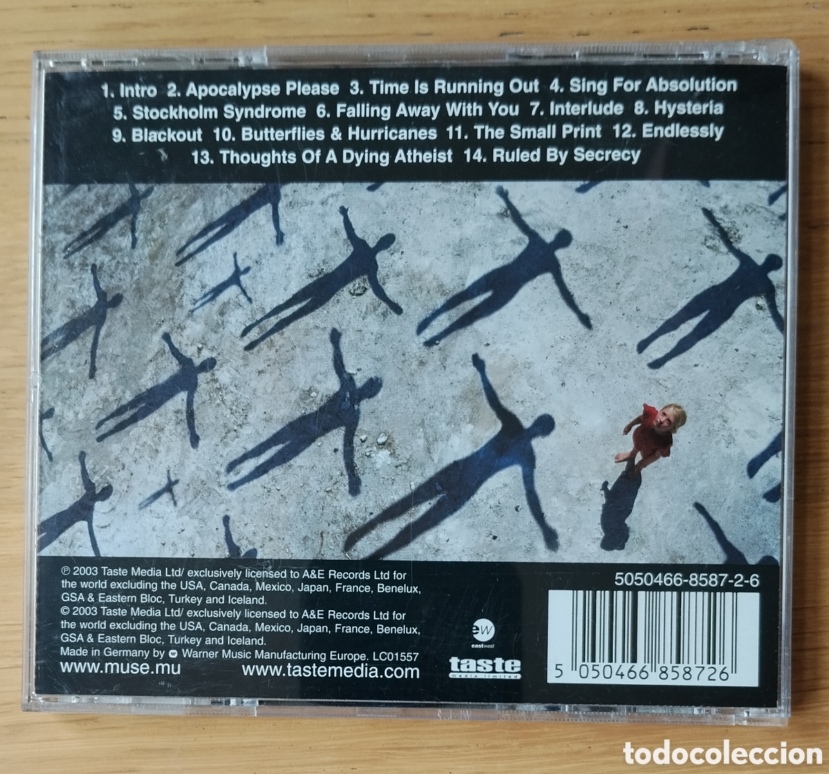 CDs de m&uacute;sica: MUSE: &rdquo;ABSOLUTION&rdquo; CD 2013 - POP - ROCK - Foto 2