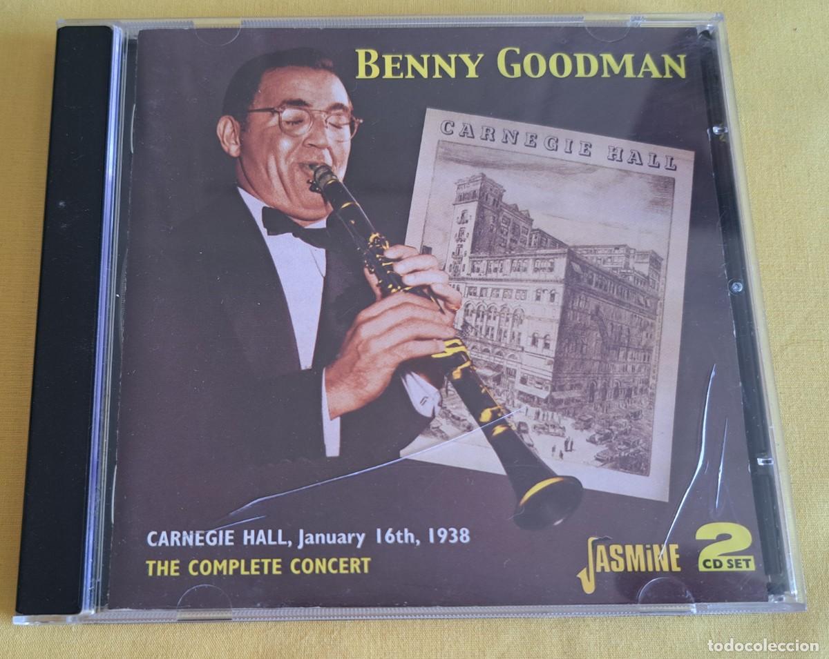CDs de m&uacute;sica: BENNY GOODMAN - CARNIE HALL, JANUARY 16 TH 1938. THE COMPLETE CONCERT (2 CD) - JASCD 656