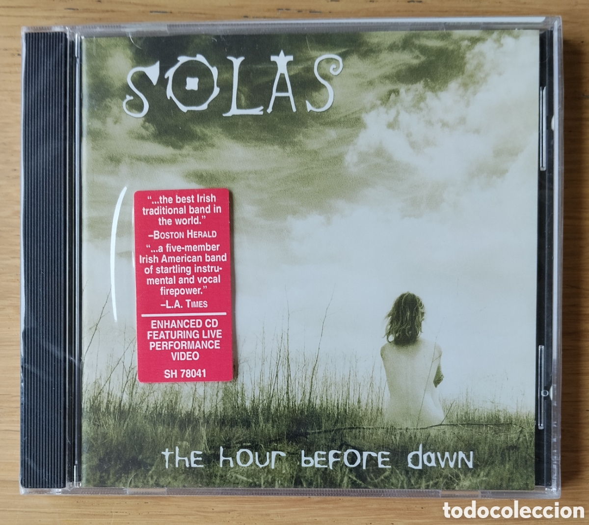 CDs de m&uacute;sica: SOLAS: &rdquo;THE HOUR BEFORE DAWN&rdquo; CD 2000 - CELTIC FOLK - NUEVO, PRECINTADO