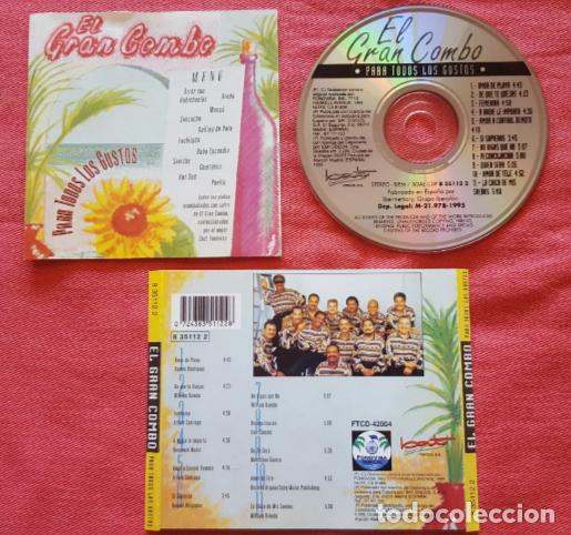CDs de m&uacute;sica: EL GRAN COMBO DE PUERTO RICO ** Para Todos Los Gustos ** CD 1995