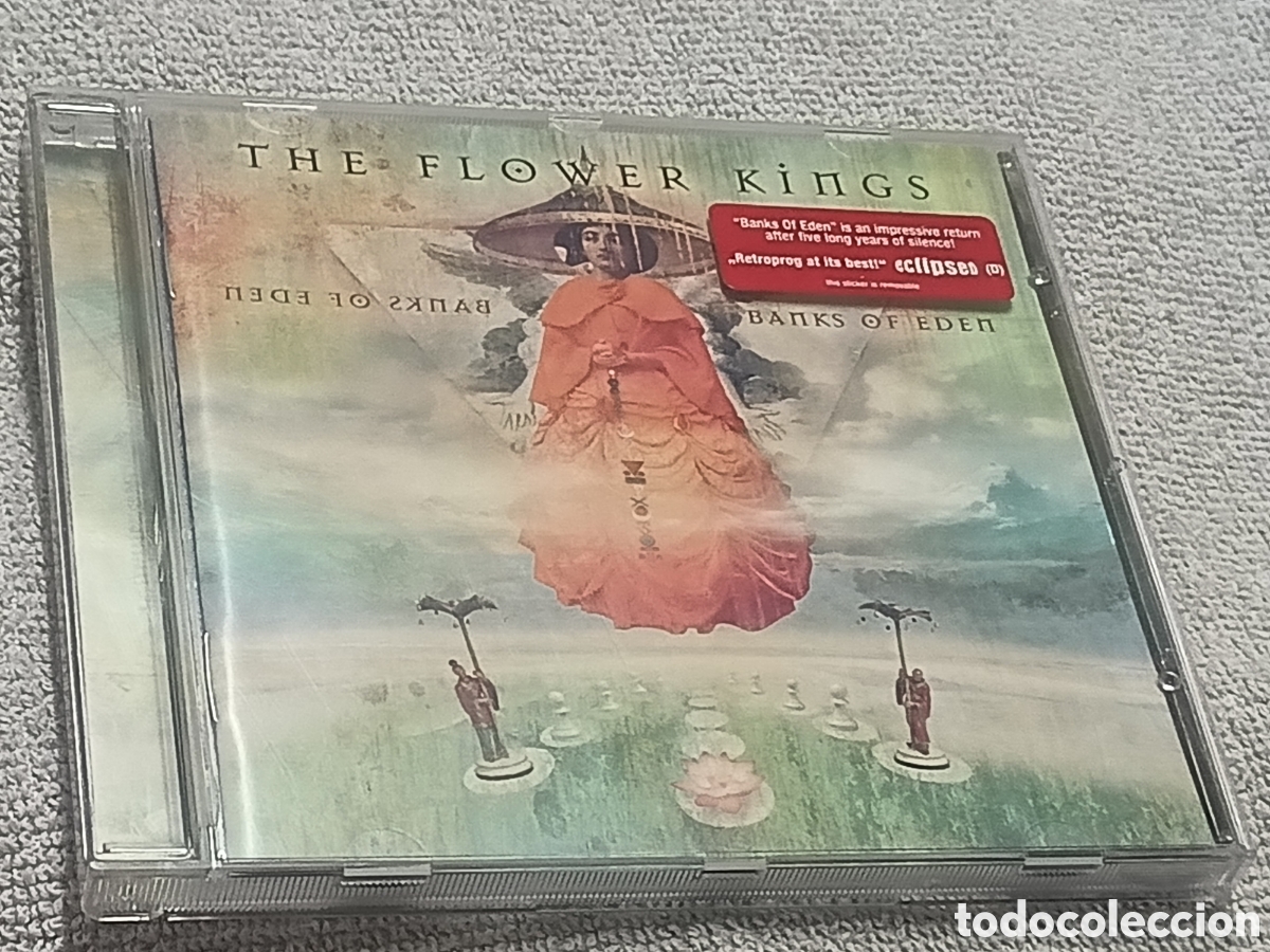 CDs de m&uacute;sica: THE FLOWER KING - BANKS OF EDEN / CD / &copy; y ℗ 2012 / JOYA DEL ROCK PROGRESIVO DIF&Iacute;CIL DE ENCONTRAR