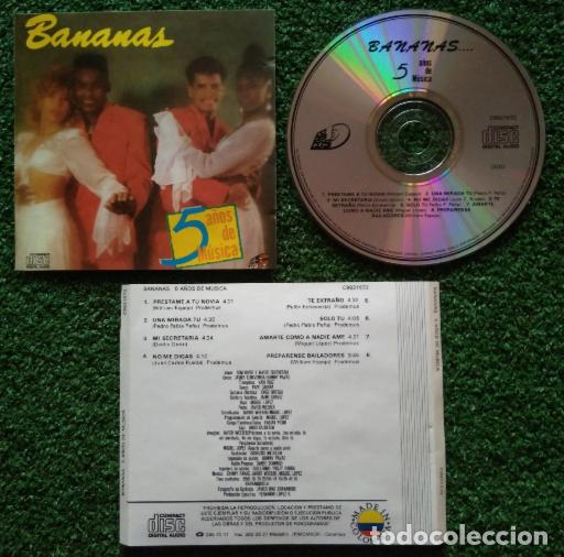 CDs de m&uacute;sica: BANANAS ** 5 A&ntilde;os De Musica ** COLOMBIA CD