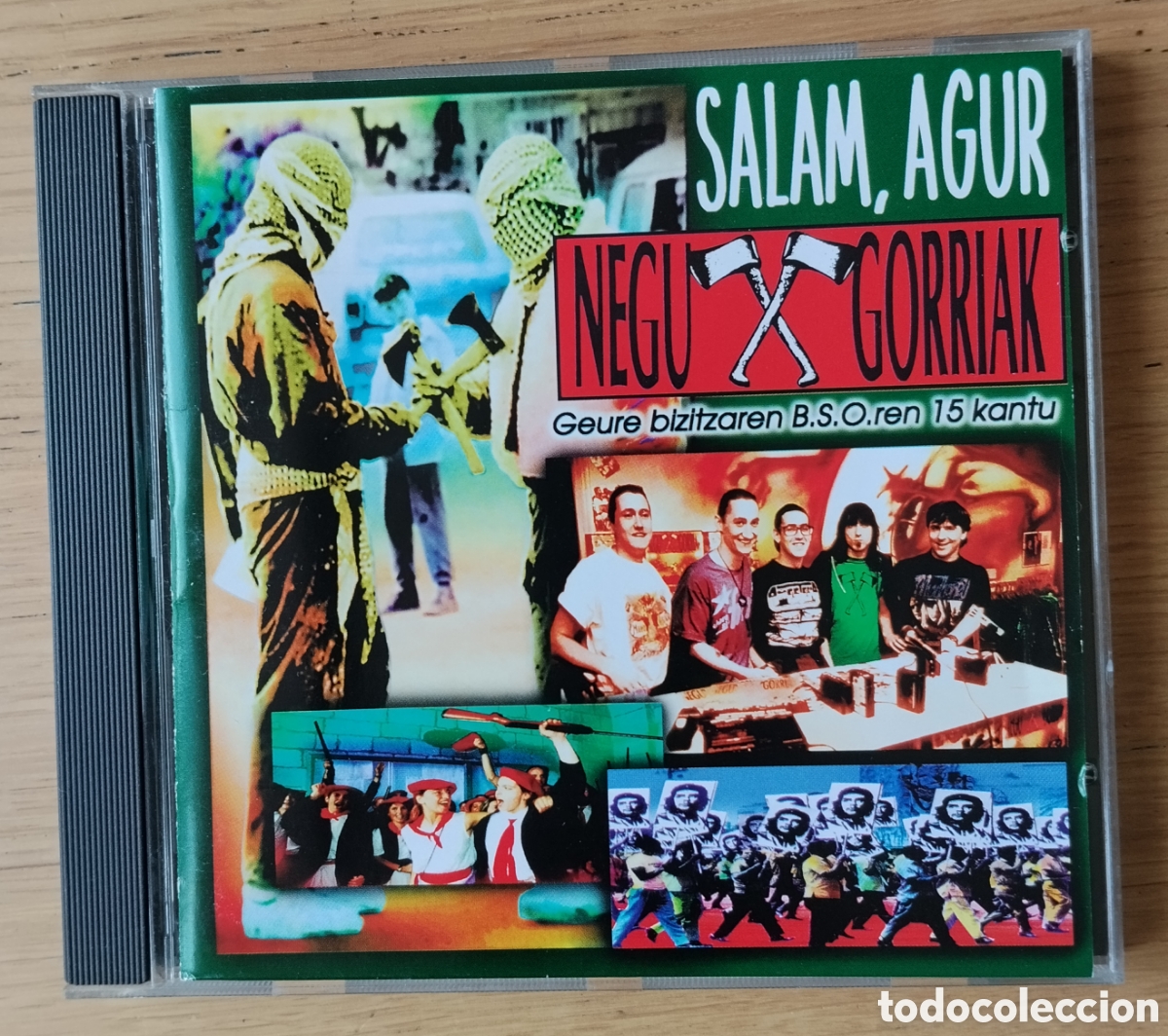 CDs de m&uacute;sica: NEGU GORRIAK: &rdquo;SALAM, AGUR&rdquo; CD 1996