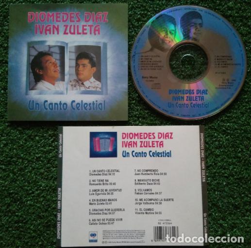 CDs de m&uacute;sica: DIOMEDES DIAZ - IVAN ZULETA ** Un Canto Celestial ** 1995 COLOMBIA CD