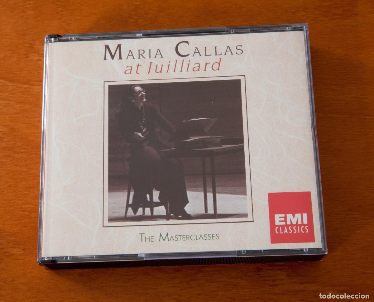 CDs de m&uacute;sica: MAR&Iacute;A CALLAS At juilliarrd THE MASTERCLASSES EMI CLASSICS 3 CDS STEREO/MONO ADD ZDMC 7243 5 65802 2
