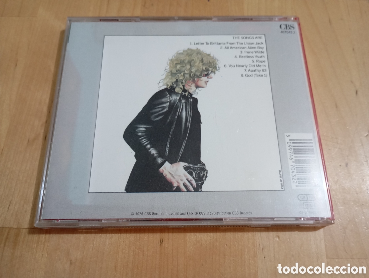 CDs de m&uacute;sica: CD IAN HUNTER All American Alien Boy. CBS - Foto 3
