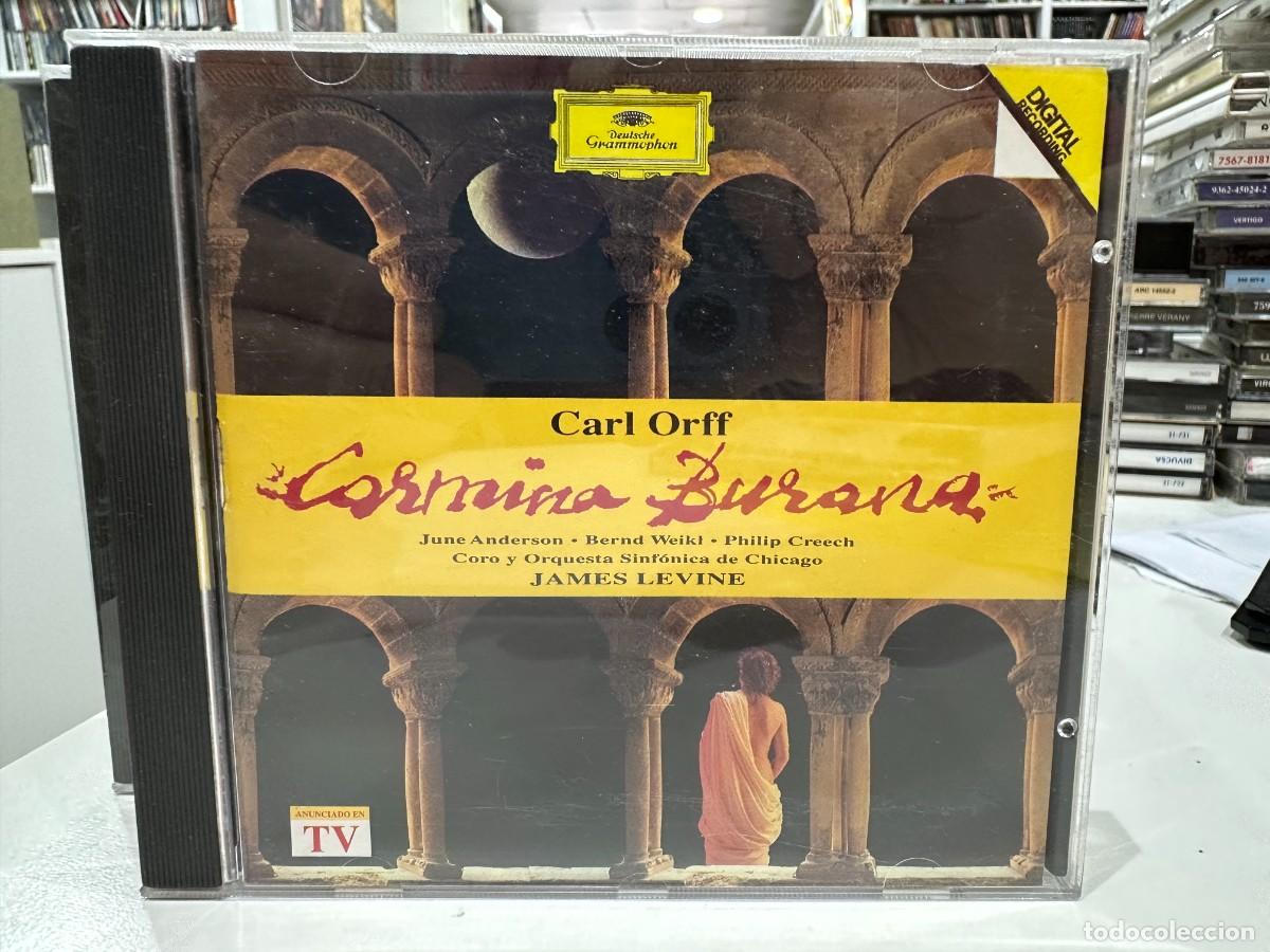CDs de m&uacute;sica: Orff - James Levine - Carmina Burana (CD)