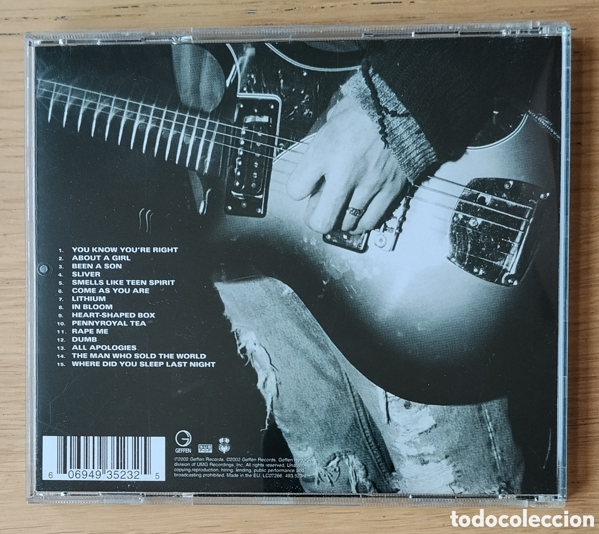 CDs de m&uacute;sica: NIRVANA: &rdquo;NIRVANA&rdquo; CD 2002 - Foto 2