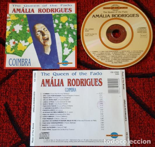 CDs de m&uacute;sica: AMALIA RODRIGUES ** The Queen of the Fado ** CD 1992