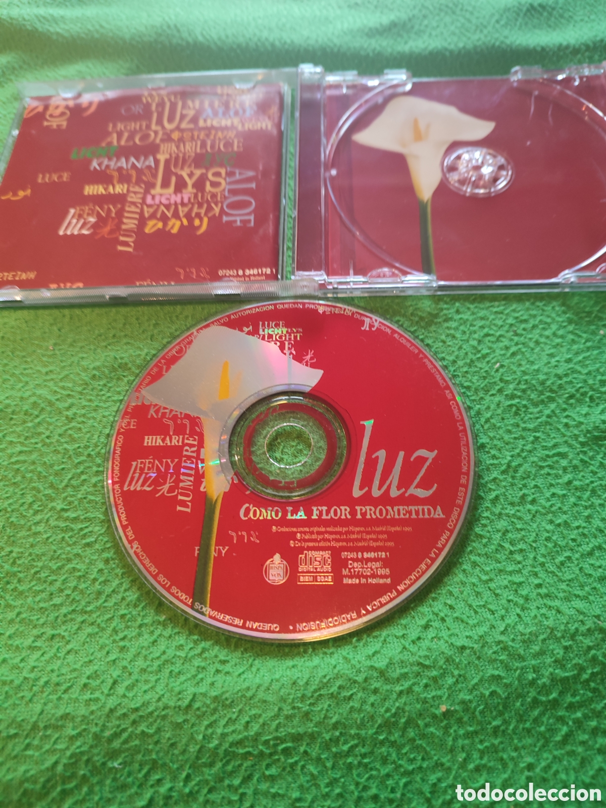 CDs de m&uacute;sica: Luz - Como la flor comprometida - Foto 2
