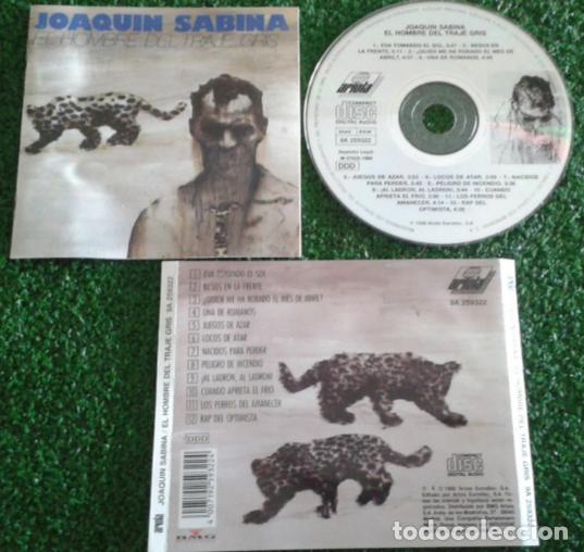 CDs de m&uacute;sica: JOAQUIN SABINA ** El hombre del traje gris ** CD 1988