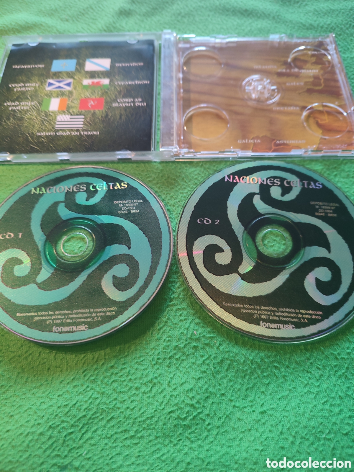 CDs de m&uacute;sica: Naciones Celtas - Buscando el Norte 2 cds - Foto 2