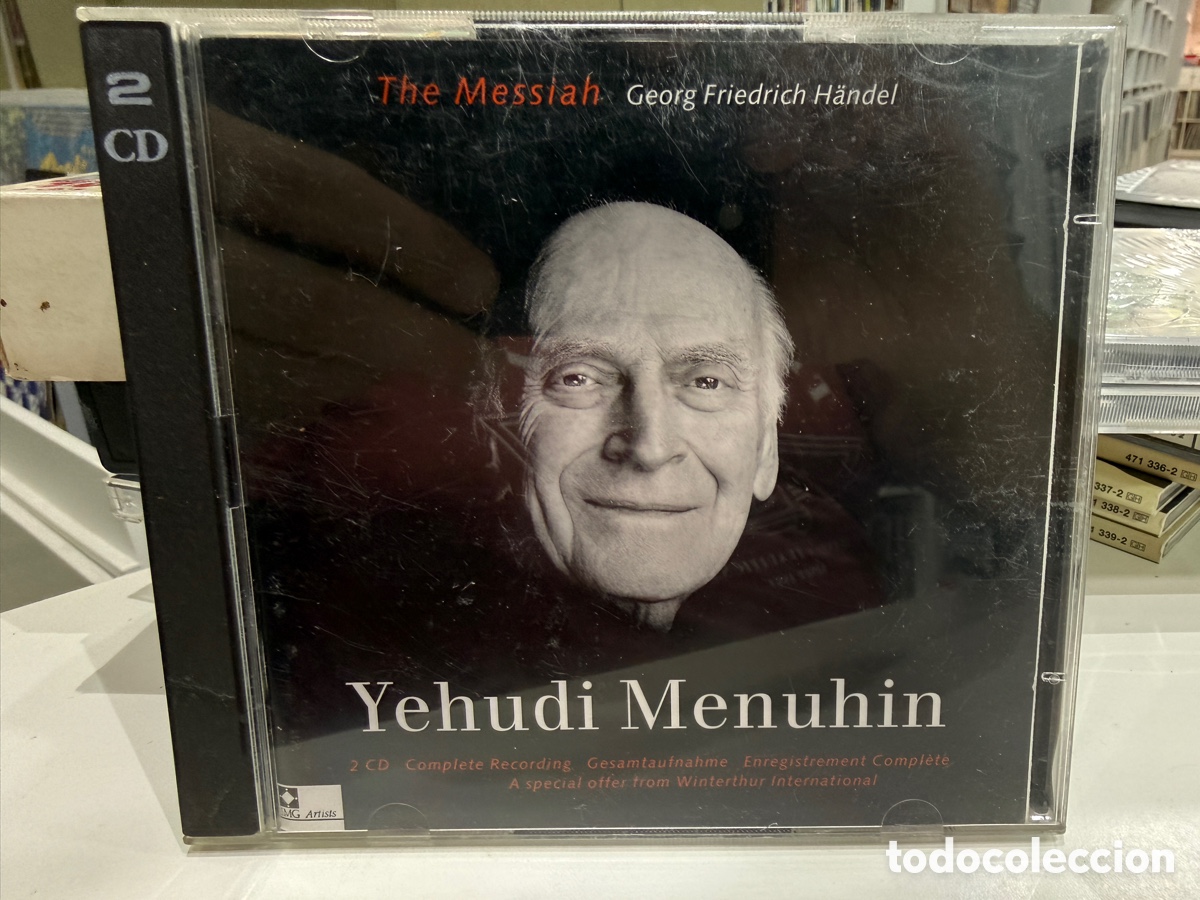 CDs de m&uacute;sica: H&auml;ndel - Yehudi Menuhin - The Messiah (2xCD)