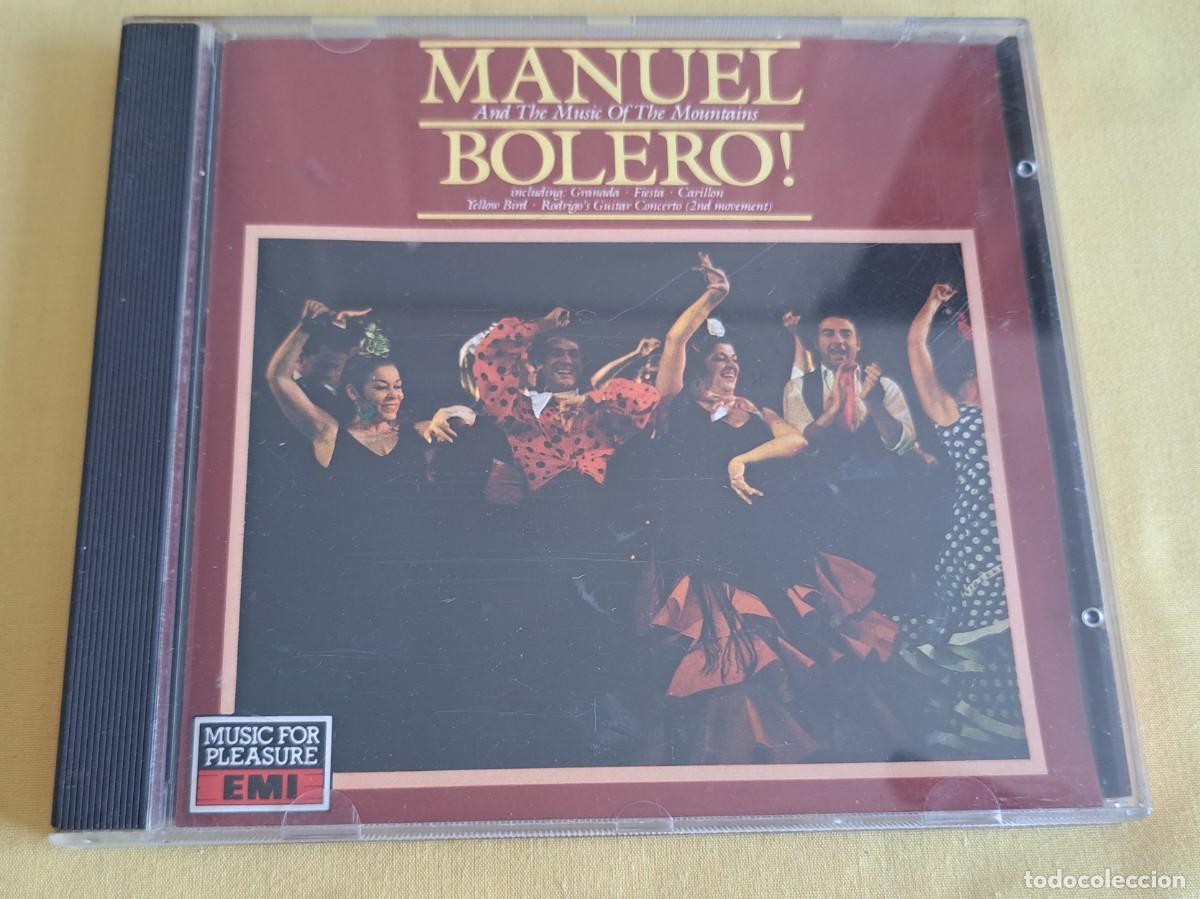 CDs de m&uacute;sica: MANUEL AND THE MUSIC OF THE MOUNTAINS - BOLERO - Music For Pleasure &ndash; CDB 7 52000 2 - EUROPE 1987