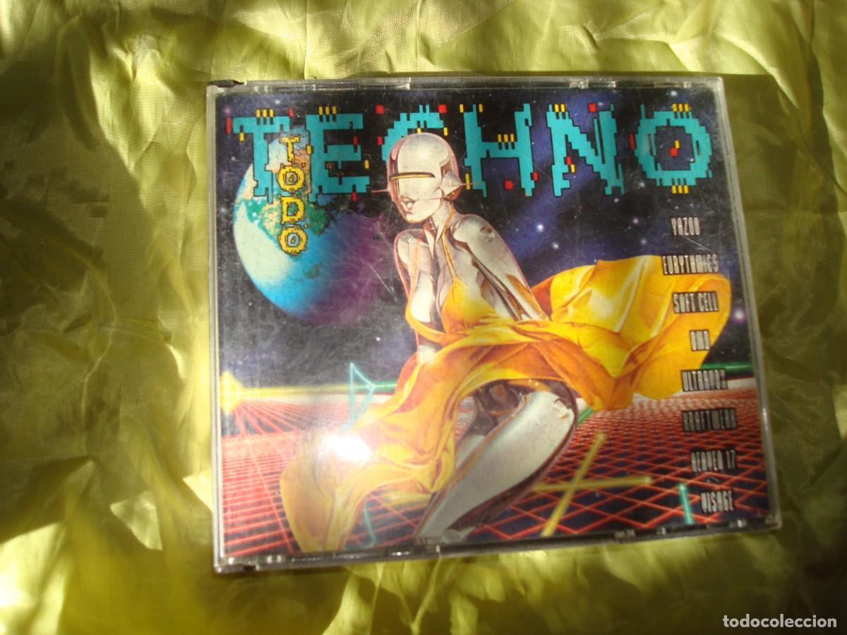 CDs de m&uacute;sica: TODO TECHNO. YAZOO, OMD, SOFT CELL...2 CD&acute;S