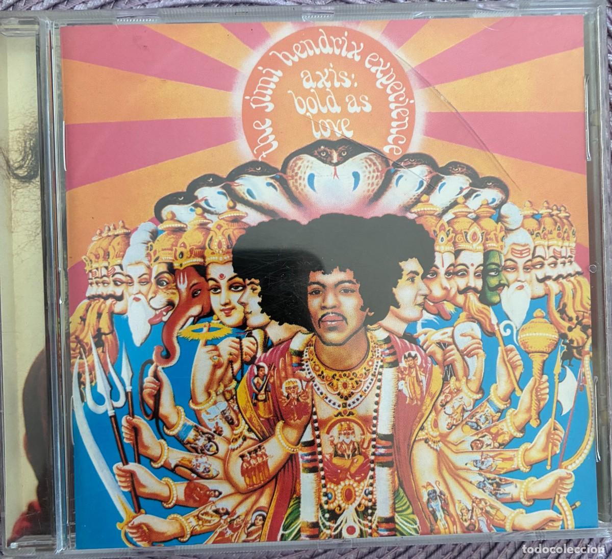 CDs de m&uacute;sica: Jimmi Hendrix. CD Axis Bold as Love. Buen estado. Ver fotos.