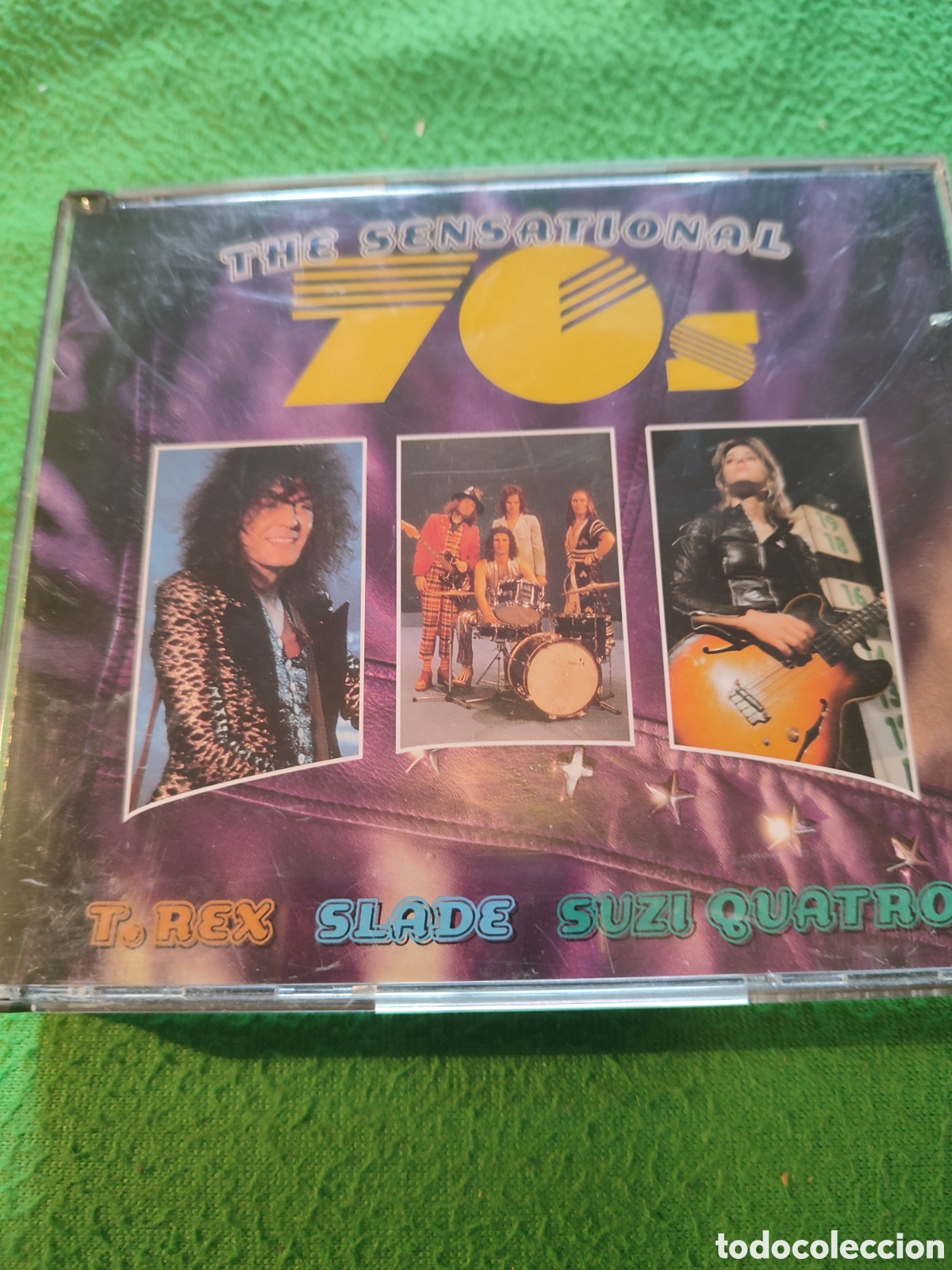 CDs de m&uacute;sica: The Sensational 70,s - T Rex- Slade-Suzi Quatro 3cds