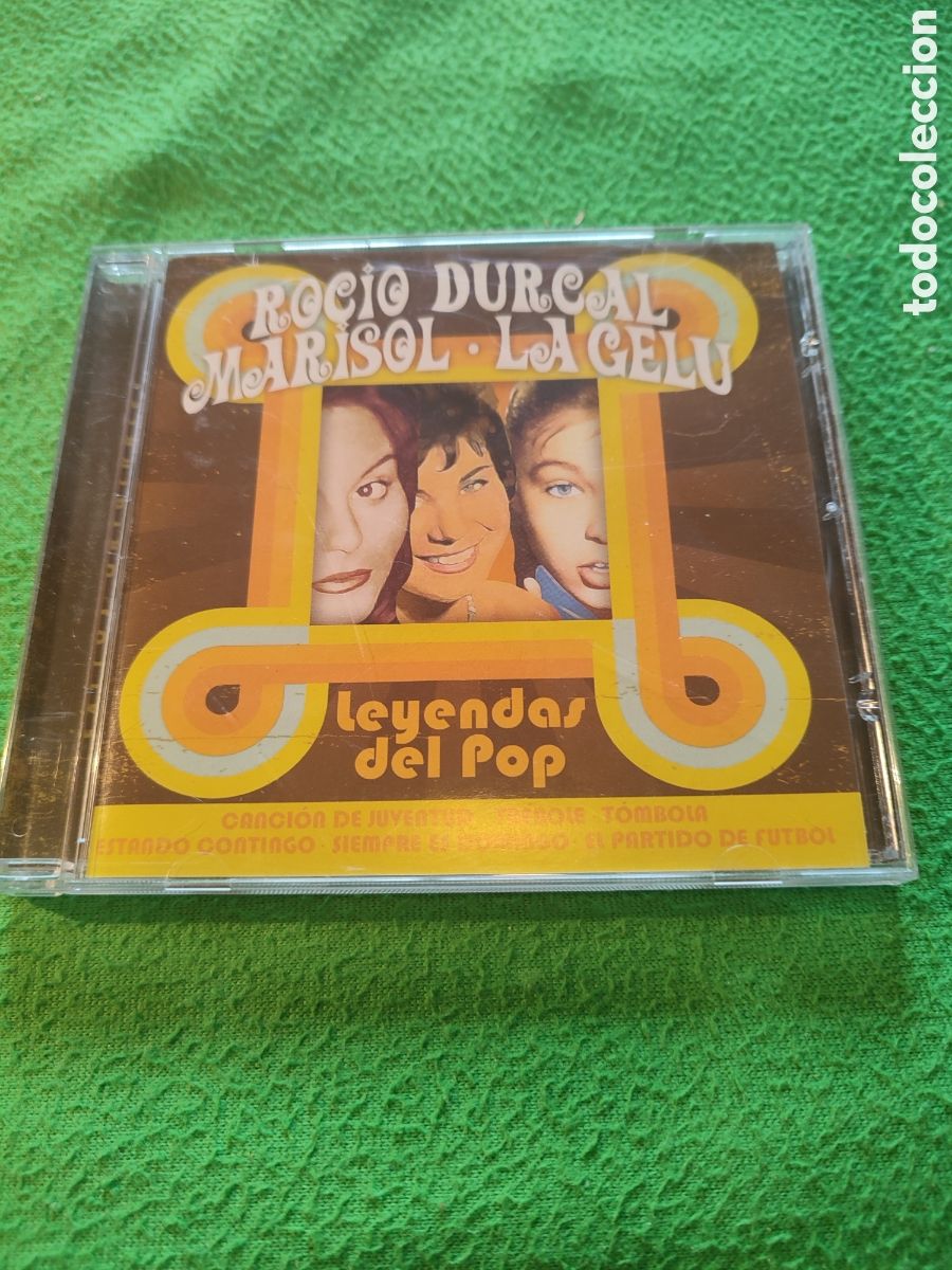 CDs de m&uacute;sica: Roc&iacute;o Durcal-Marisol-Gelu.- Leyendas del pop