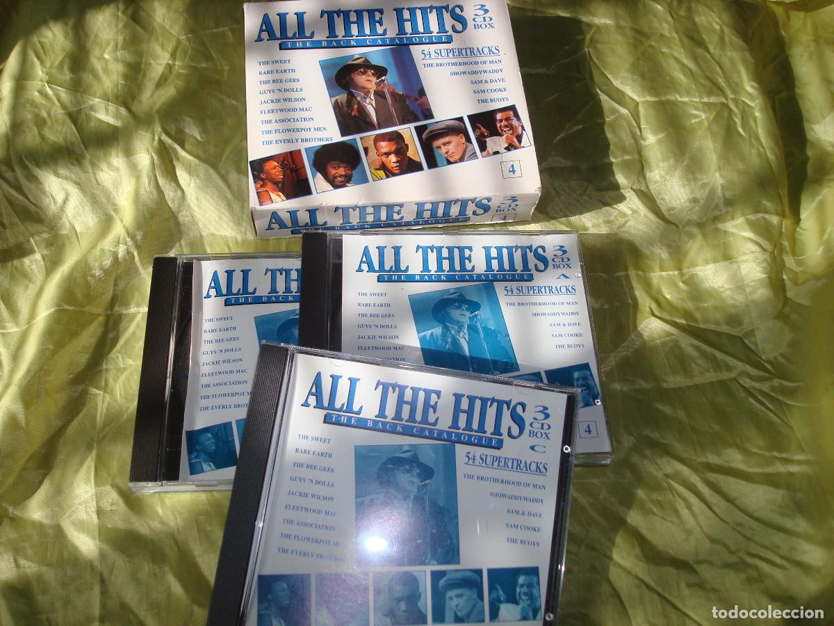 CDs de m&uacute;sica: ALL THE HITS. THE BACK CATALOGUE. CAJA CON 3 CD&acute;S. IMPECABLE