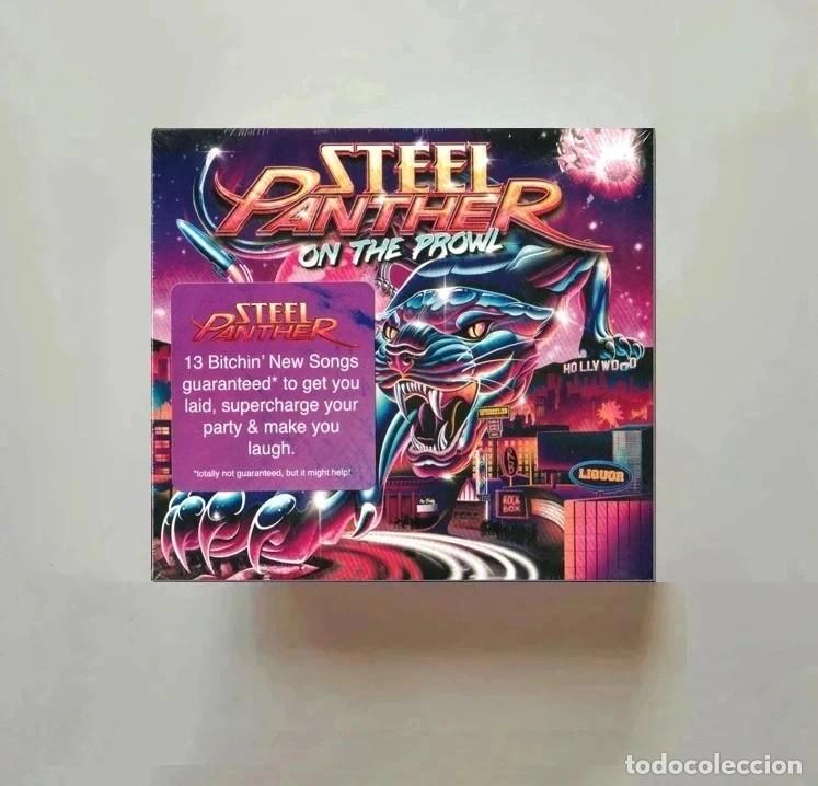 CDs de m&uacute;sica: [PRECINTADO]. STEEL PANTHER. ON THE PROWL. CD. DIGIPACK.
