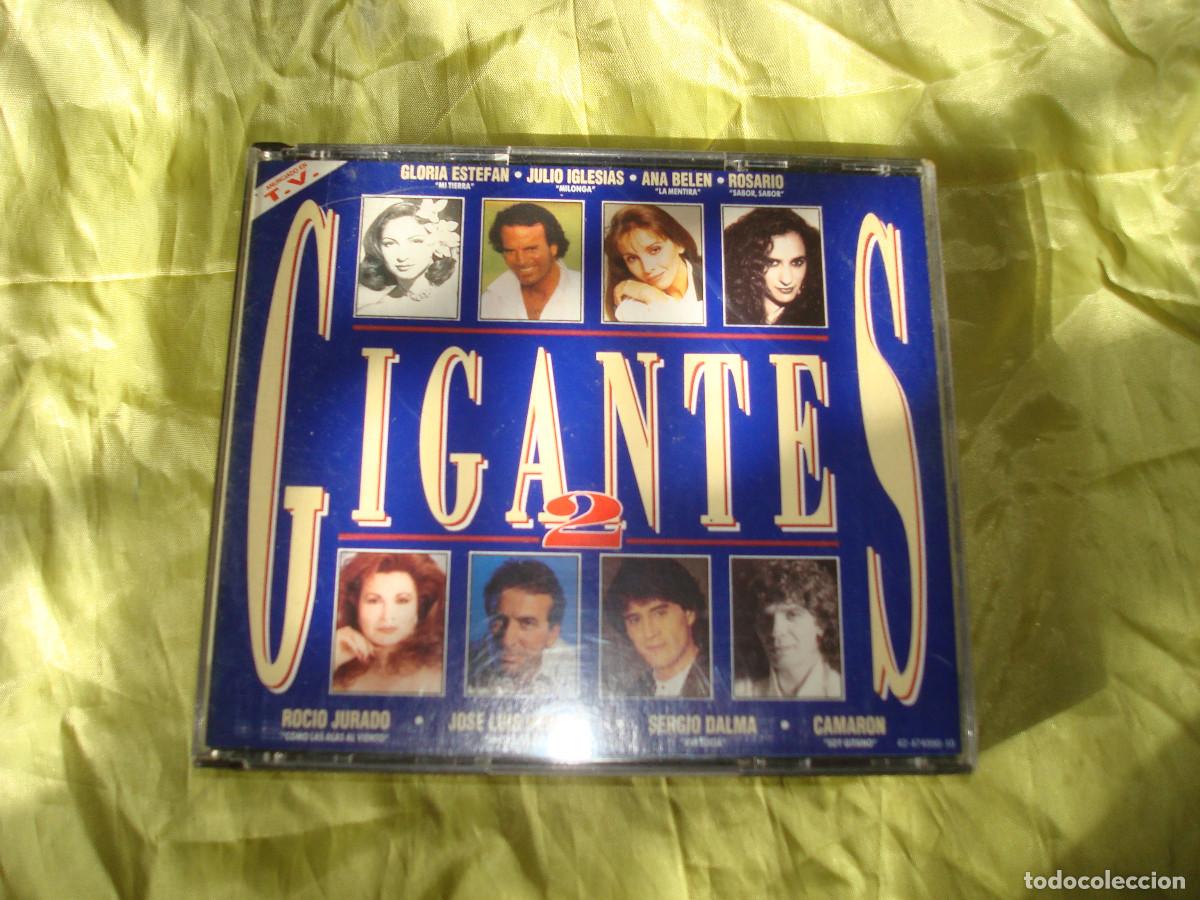 CDs de m&uacute;sica: GIGANTES 2. ANA BELEN, ROCIO JURADO, CAMARON... 2 CD&acute;S