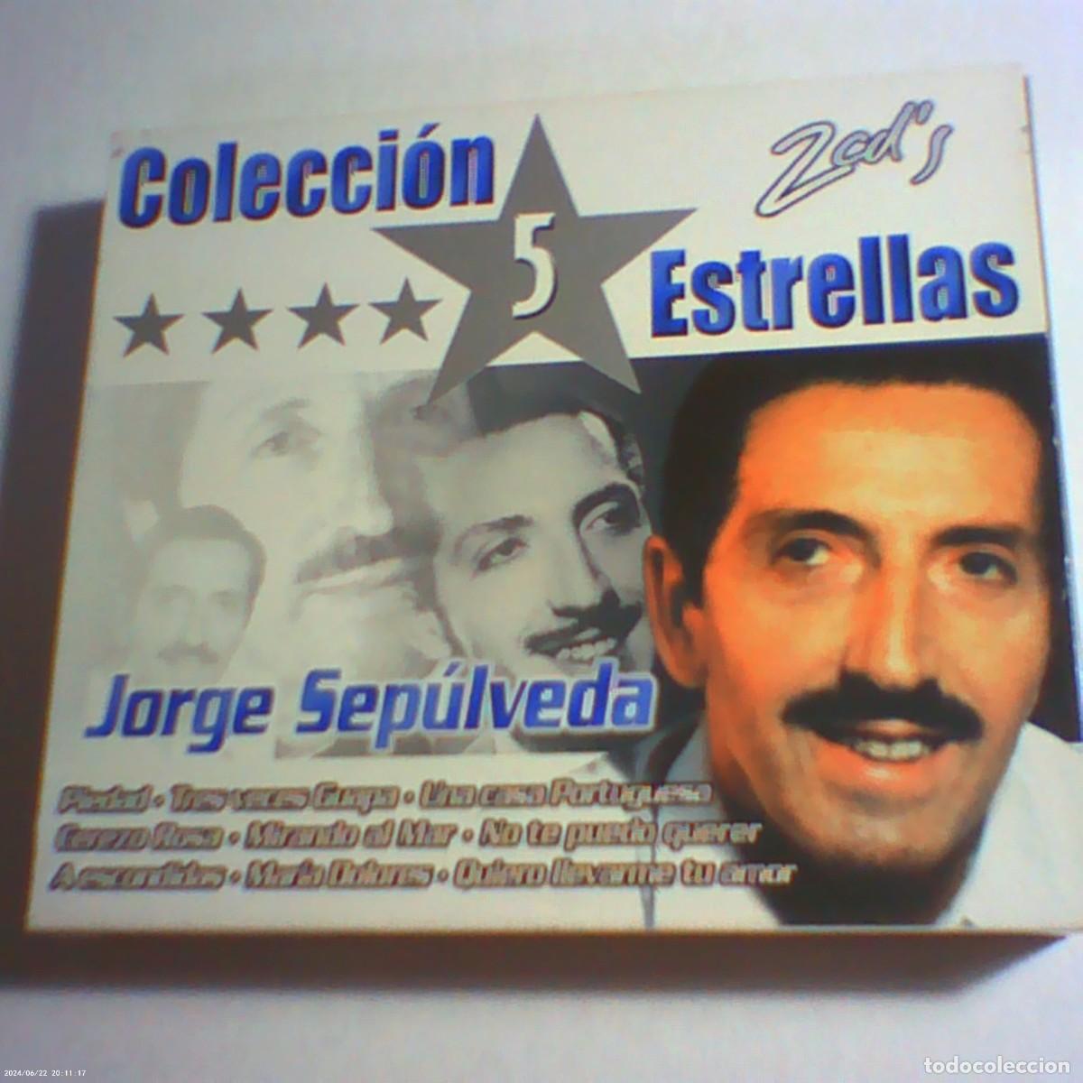 CDs de m&uacute;sica: 2 cd's jorge sep&uacute;lveda. colecci&oacute;n 5 estrellas. ok records 2004 spain. 24 temas (seminuevo)