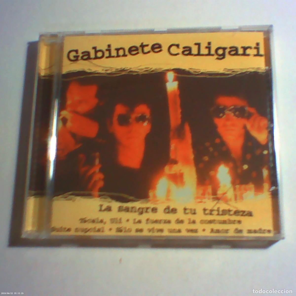 CDs de m&uacute;sica: cd gabinete caligari. la sangre de tu tristeza. disky 2001 spain . 14 temas (seminuevo)