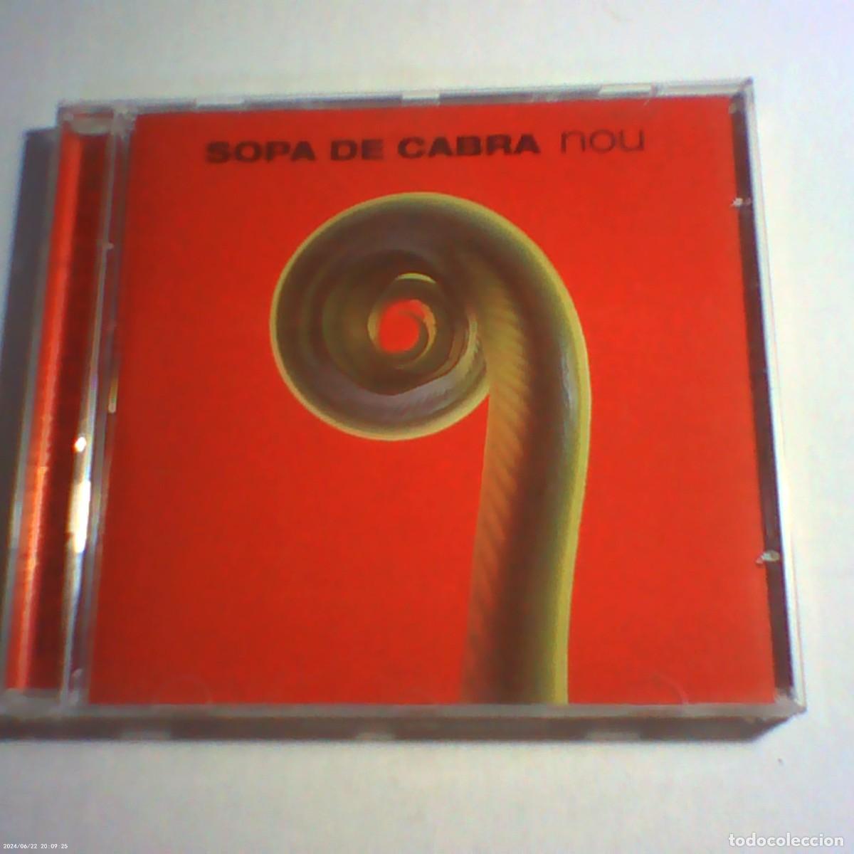 CDs de m&uacute;sica: cd sopa de cabra. nou. global 2003 cat. 12 temes. llibret lletres (seminou)