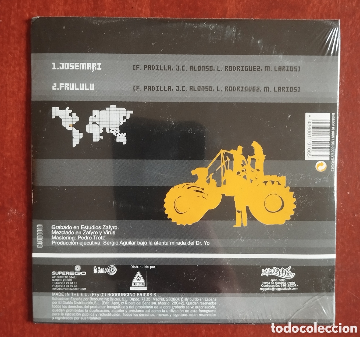 CDs de m&uacute;sica: La Puta Opep&eacute; - raggafl&aacute; - CD - Foto 2