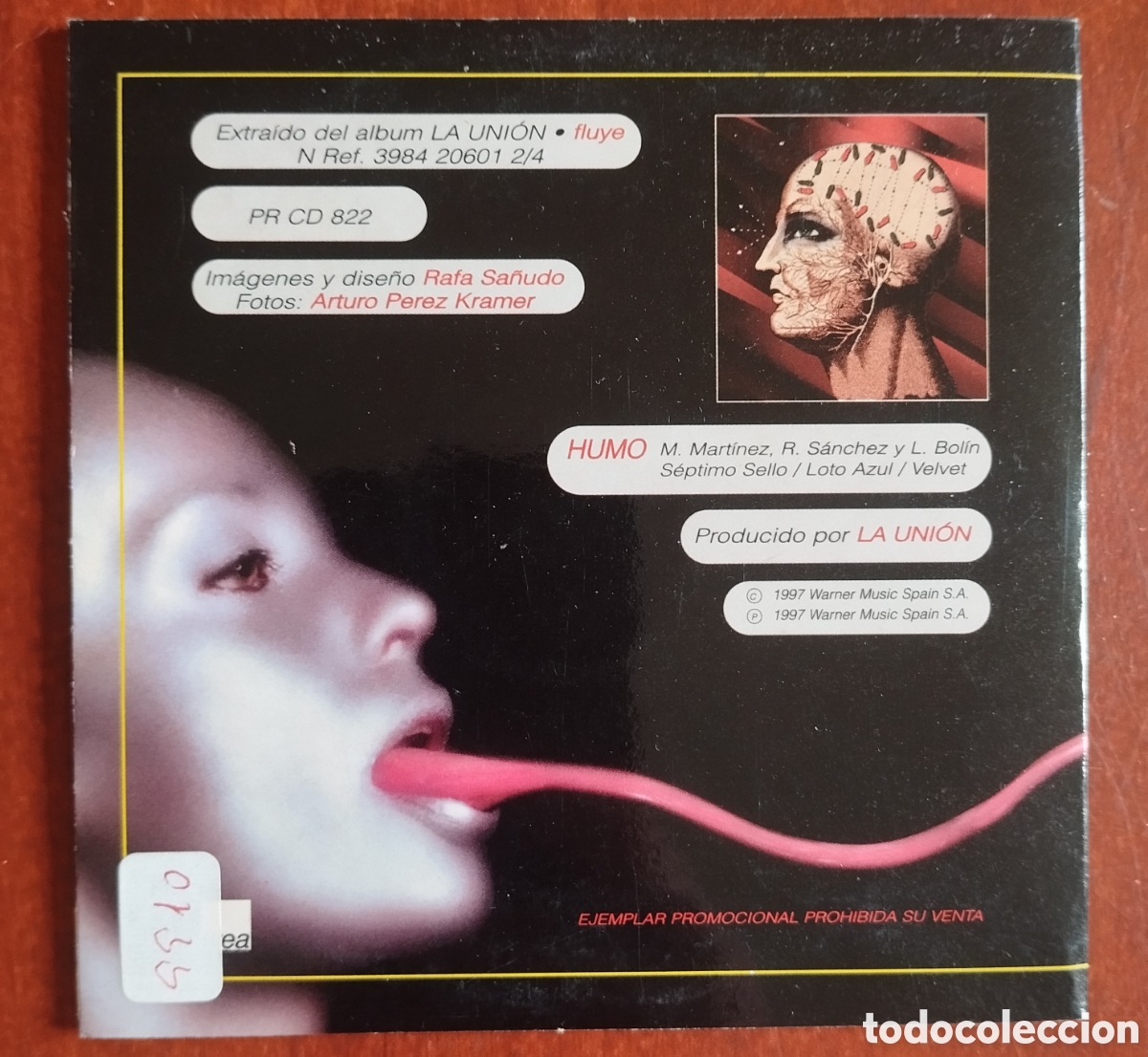 CDs de m&uacute;sica: La Uni&oacute;n - humo - cd - Foto 2