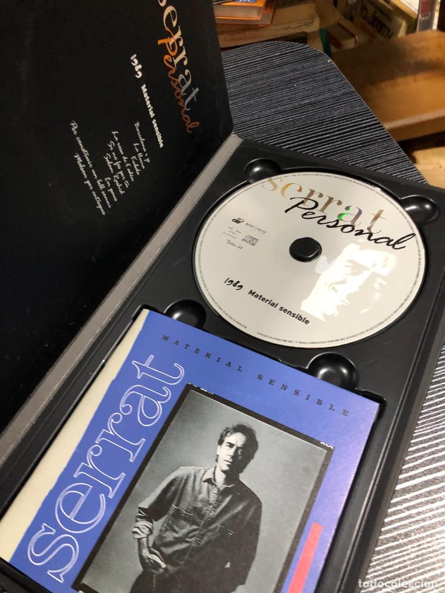 CDs de m&uacute;sica: Serrat Personal: 1989 Material sensible Joan Manuel Serrat - Foto 2