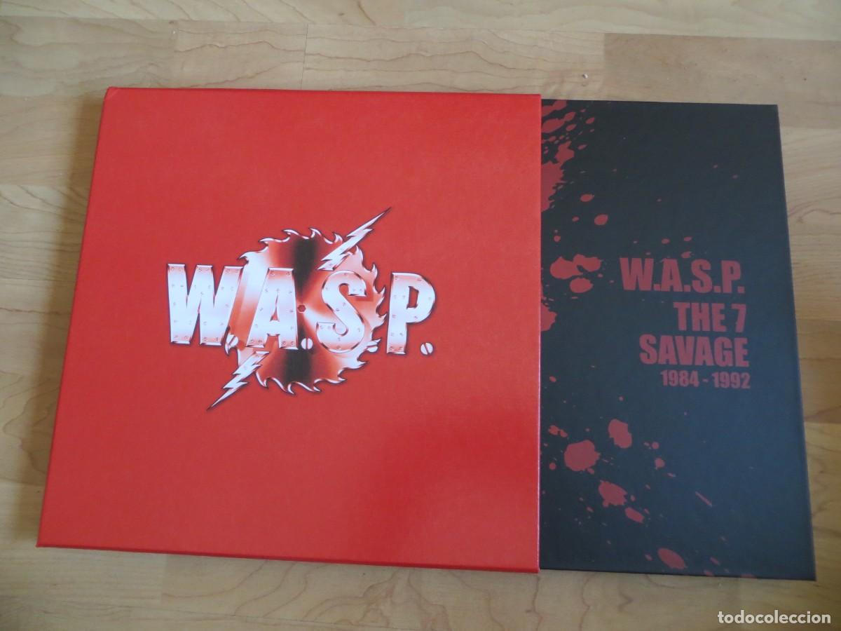 CDs de m&uacute;sica: W.A.S.P. - The 7 Savage 1984-1992 (7xCD, Comp, Dlx, Ear + Box)